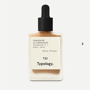 Typology glow drops. Brand new unopened box